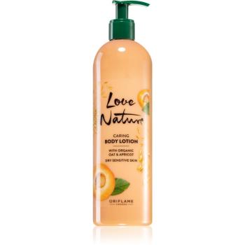 Oriflame Love Nature Organic Oat & Apricot ošetrujúce telové mlieko 500 ml