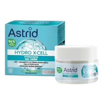 ASTRID Hydro X-Cell Hydratačný gél krém pre normálnu až zmiešanú pleť 50 ml