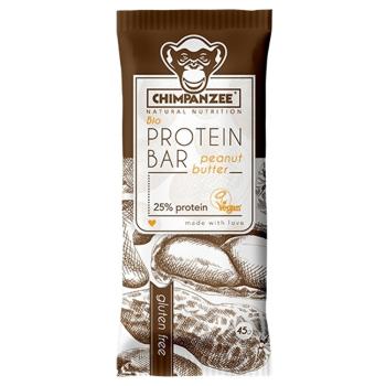 CHIMPANZEE Protein bar peanut butter 45 g BIO