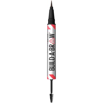 Maybelline Fix a gél na obočie Build A Brow (Brow Pen + Sealing Gél) 260 Deep Brown