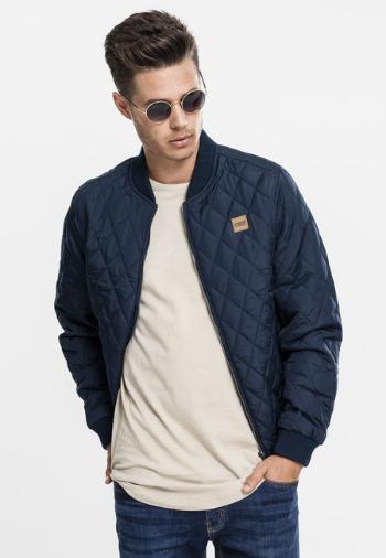 Urban Classics Diamond Quilt Nylon Jacket navy - 3XL