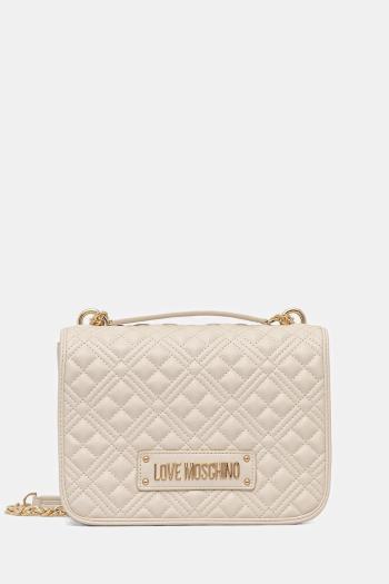 Kabelka Love Moschino béžová farba, JC4000PP1NLA0110