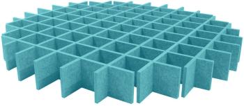 Mega Acoustic AcouCloud PET 9 cm Turquoise Absorpčný penový panel