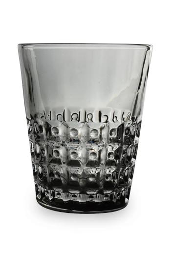 Sada pohárov BonBistro Oxo 250 ml 4-pak šedá farba