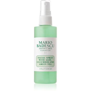 Mario Badescu Facial Spray with Aloe, Cucumber and Green Tea chladivá a osviežujúca hmla na unavenú pleť 118 ml