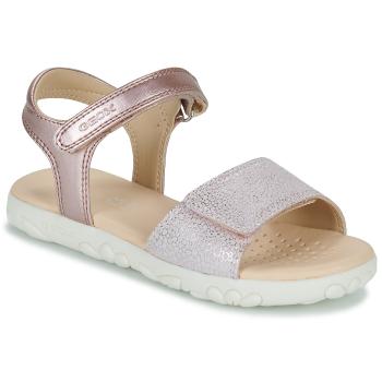 Geox  J SANDAL HAITI GIRL  Sandále Ružová