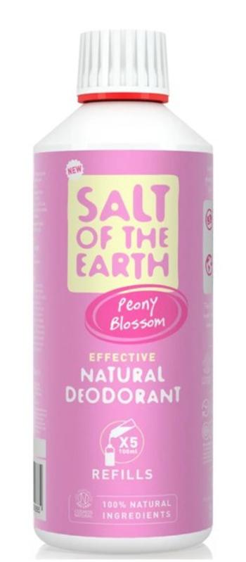 Prírodný kryštálový deodorant - kvet pivónie - náplň 500ml