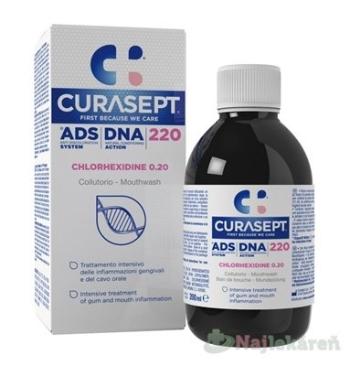 CURASEPT ADS 220 DNA 0,2% ústna voda 200 ml