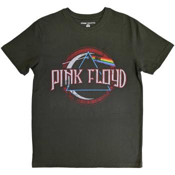 Pink Floyd tričko Vintage Dark Side of the Moon Seal Zelená XXL