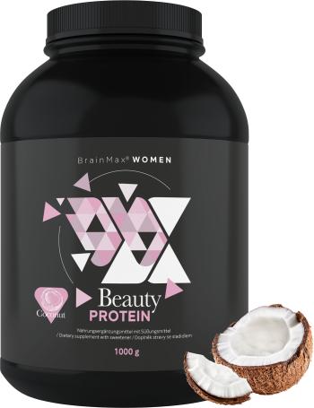 BRAINMAX Protein pro ženy s kolagenem, keratinem a vitamíny kokos 1000 g