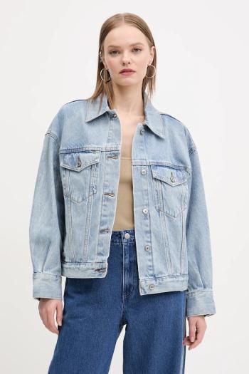 Bavlnená bunda Abercrombie & Fitch prechodná, KI144-5030