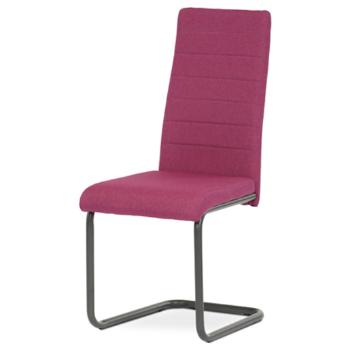 Jedálenská stolička Autronic 41x97 cm červená látka DCL-400 RED2