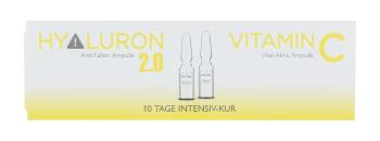 Alcina Regeneračné pleťové ampulky s kyselinou hyalurónovou a vitamínom C Vital-Aktiv ampulla 10 x 1 ml