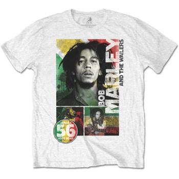 Bob Marley tričko 56 Hope Road Rasta  one_size