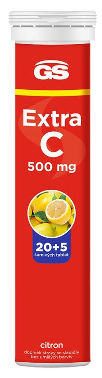 GS Extra C 500 citron 25 šumivých tabliet