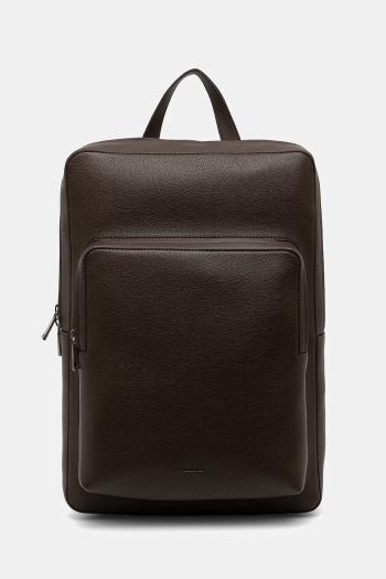 Ruksak Calvin Klein pánsky, hnedá farba, veľký, jednofarebný, LV04D3005G