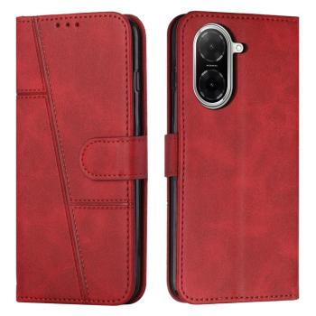 STITCHED Peňaženkový kryt pre Xiaomi Redmi A5 červený