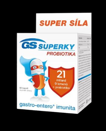 GS Superky probiotiká 60 kapsúl