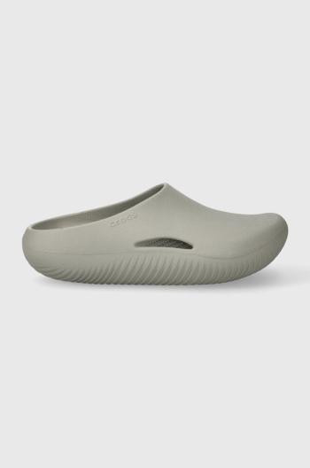 Šľapky Crocs Mellow Clog dámske, šedá farba, 208493
