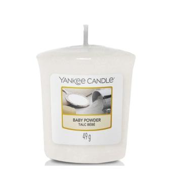 Yankee Candle Aromatická votívny sviečka Baby Powder 49 g