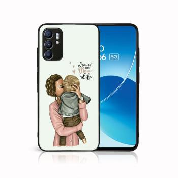 MY ART Silikónový obal Oppo Reno6 5G MOM LIFE (118)