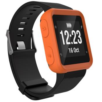 TPU HALF COVER Obal pre Garmin Forerunner 35 oranžový