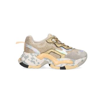 Exé Shoes  EXÉ Sneakers 901-5 - Grey/Silver/Gold  Módne tenisky Viacfarebná