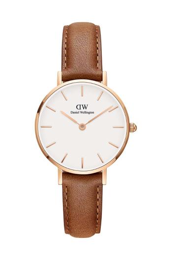Hodinky Daniel Wellington Petite 28 Durham oranžová farba