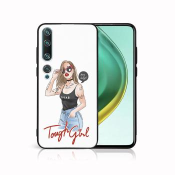 MY ART Silikónový obal Xiaomi Mi 10 / Mi 10 Pro TOUGH GIRL (131)