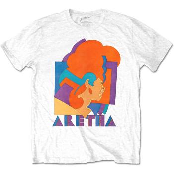 Aretha Franklin tričko Milton Graphic Biela XXL