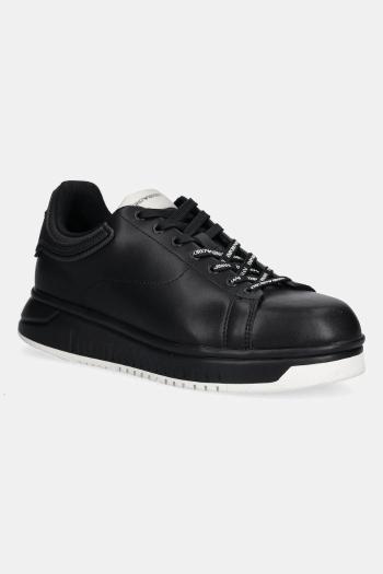 Tenisky Emporio Armani čierna farba, EM003663 AF18212 MC105
