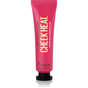 MAYBELLINE NEW YORK Face Studio Cheek Heat krémová lícenka odtieň 25 Fuchsia Spark 10 ml