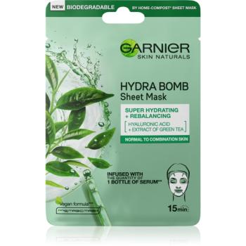 Garnier Skin Naturals Moisture+Freshness super hydratačná čistiaca textilná maska pre normálnu až zmiešanú pleť 28 g