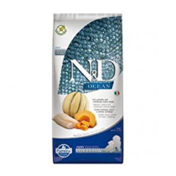 N&D OCEAN DOG Puppy M/L Codfish & Pumpkin & Melon 12kg Konzerva N&D ZADARMO