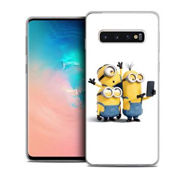 MY ART Ochranný kryt Samsung Galaxy S10 Plus MINIONS SELFIE (022)