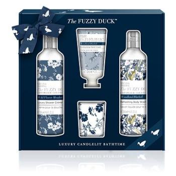 BAYLIS & HARDING Sada starostlivosti o telo so sviečkou – The Fuzzy Duck Cotswold Floral (017854106338)