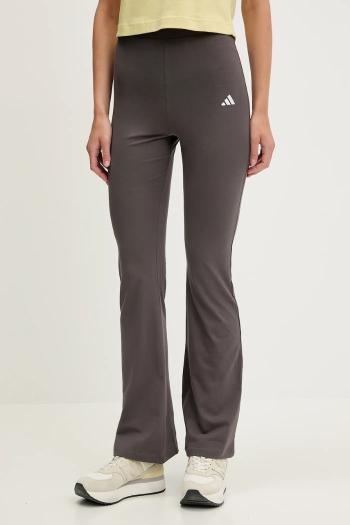 Legíny adidas Essentials šedá farba, jednofarebná, JD3076