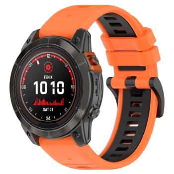 SPORTY Univerzálny remienok pre Garmin Fenix 7 Pro / 7 Pro Solar / 7 Pro Sapphire oranžový