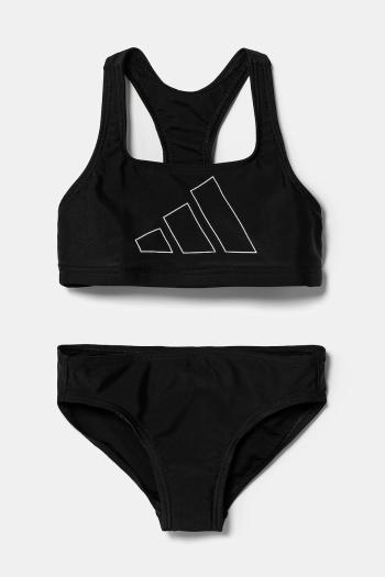 Dvojdielne detské plavky adidas Performance čierna farba, JJ0433