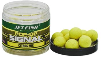 Jet fish plávajúce boilie signal pop up citrus mix - 60 g 20 mm