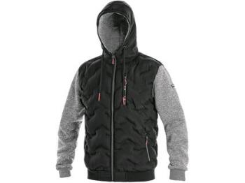Bunda CXS FLINT, pánska, čierno - šedá, vel. XL