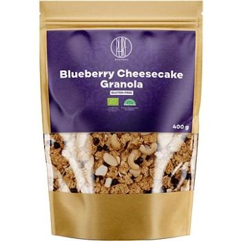 BrainMax Pure Blueberry Cheesecake Granola, Čučoriedky a Biela čokoláda, BIO, 400 g (38019)