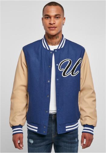 Urban Classics Big U College Jacket spaceblue - S