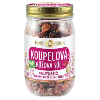 PURITY VISION Ružová kúpeľová soľ 400 g