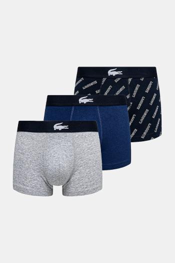 Boxerky Lacoste 3-pak pánske, tmavomodrá farba, 5H1288