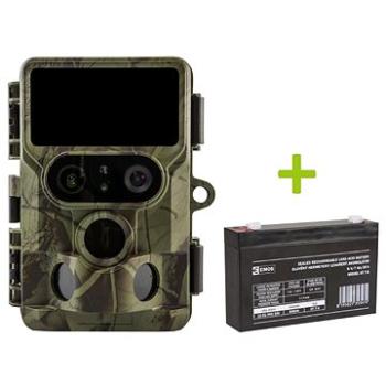 OXE Tarantula WiFi 4K, ext. akum. 6 V/7 Ah a napájací kábel + 32 GB SD karta, 8 ks batérií a statív (SET11-5)