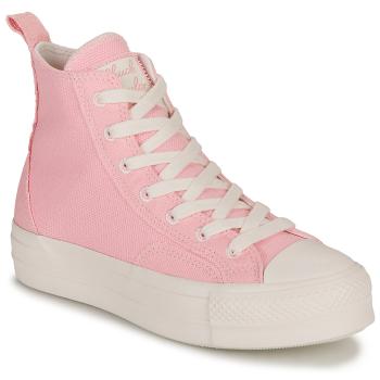 Converse  CHUCK TAYLOR ALL STAR LIFT-SUNRISE PINK/SUNRISE PINK/VINTAGE WHI  Členkové tenisky Ružová