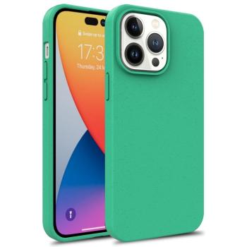 ECO RUBBER Ochranný obal Apple iPhone 14 Pro Max svetlozelený