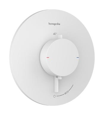 Sprchová batéria Hansgrohe Ecostat Comfort S bez podomietkového telesa matná biela 33714700