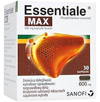 Essentiale forte 600 mg na ochorenie pečene 30 kapsúl